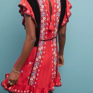 MOVING SALE - Love Sam Desiree Floral Dress from Anthropologie